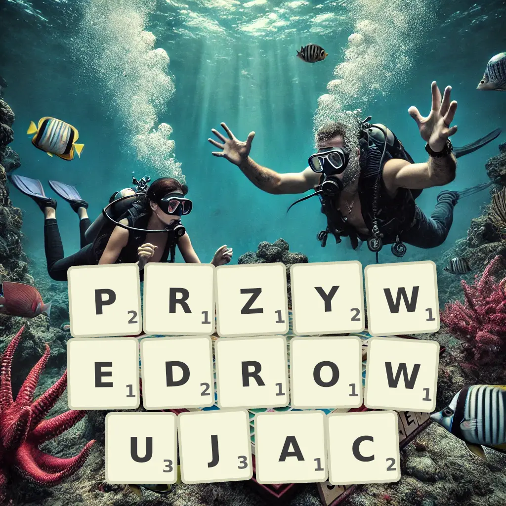 Słowa z liter PRZYWĘDROWUJĄC