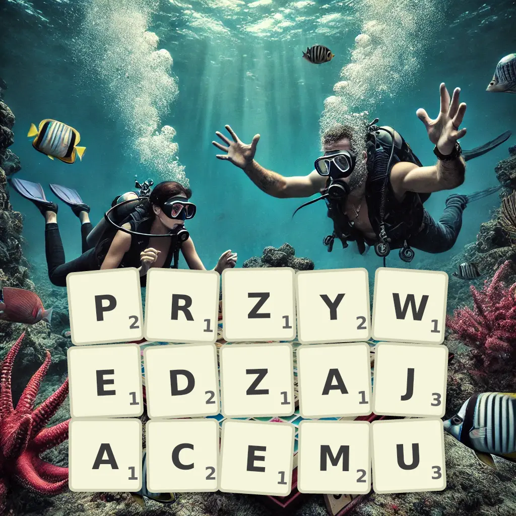 Słowa z liter PRZYWĘDZAJĄCEMU