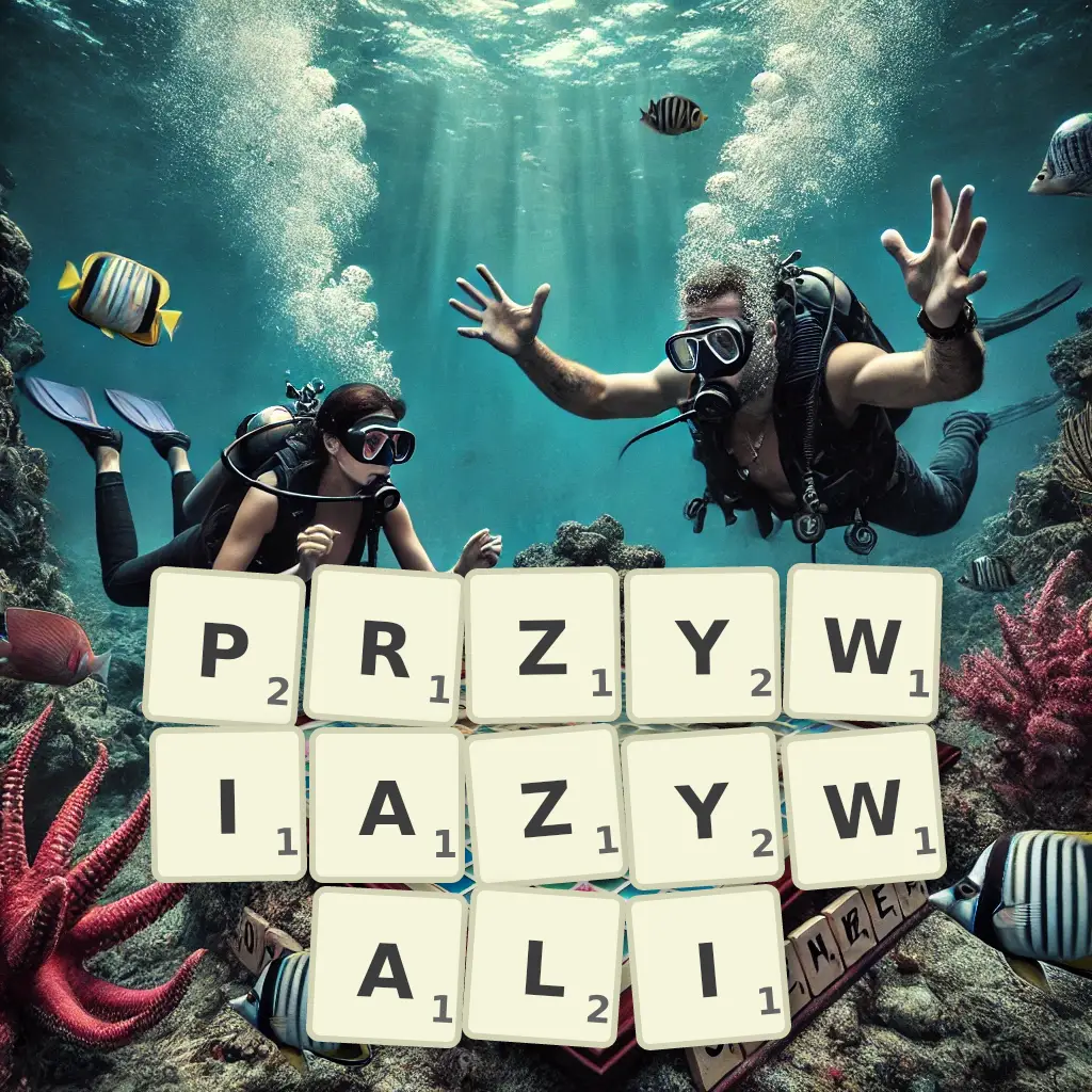 Słowa z liter PRZYWIĄZYWALI