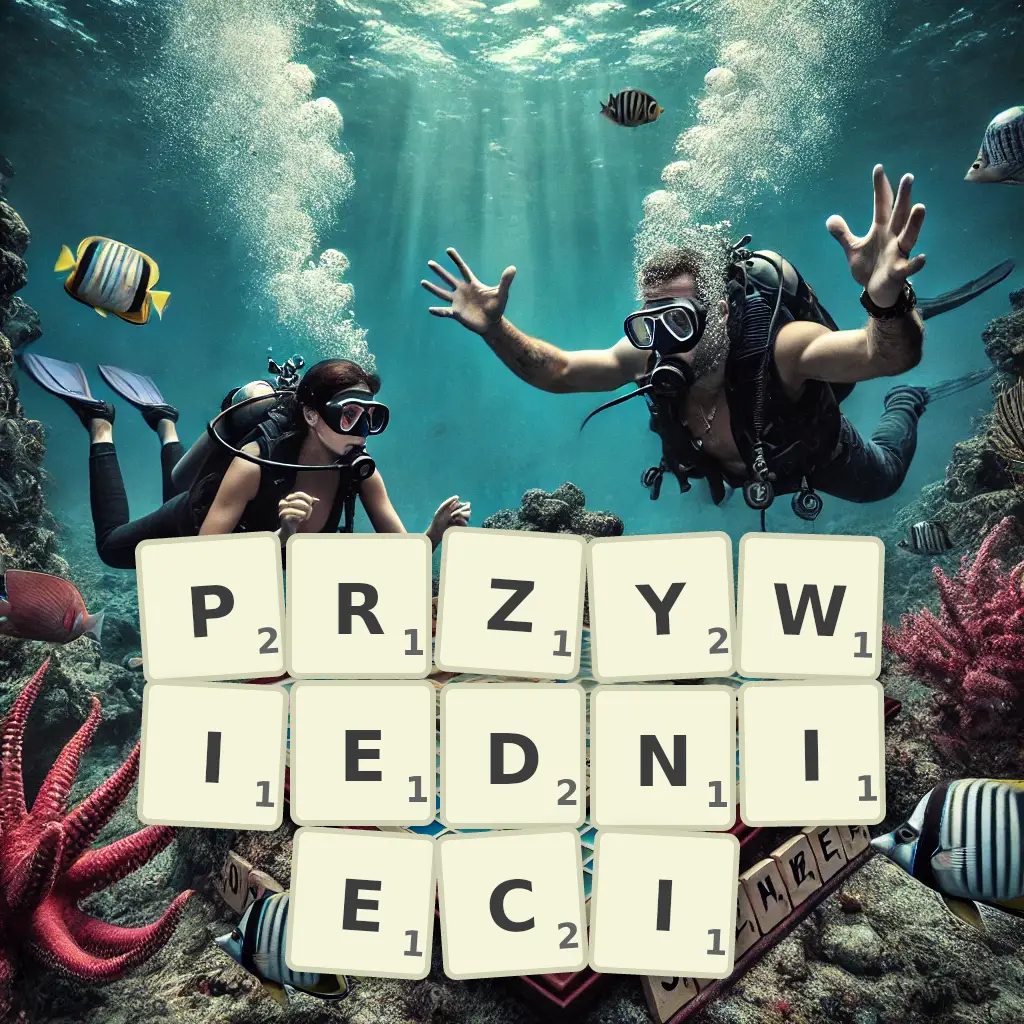 Słowa z liter PRZYWIĘDNIĘCI