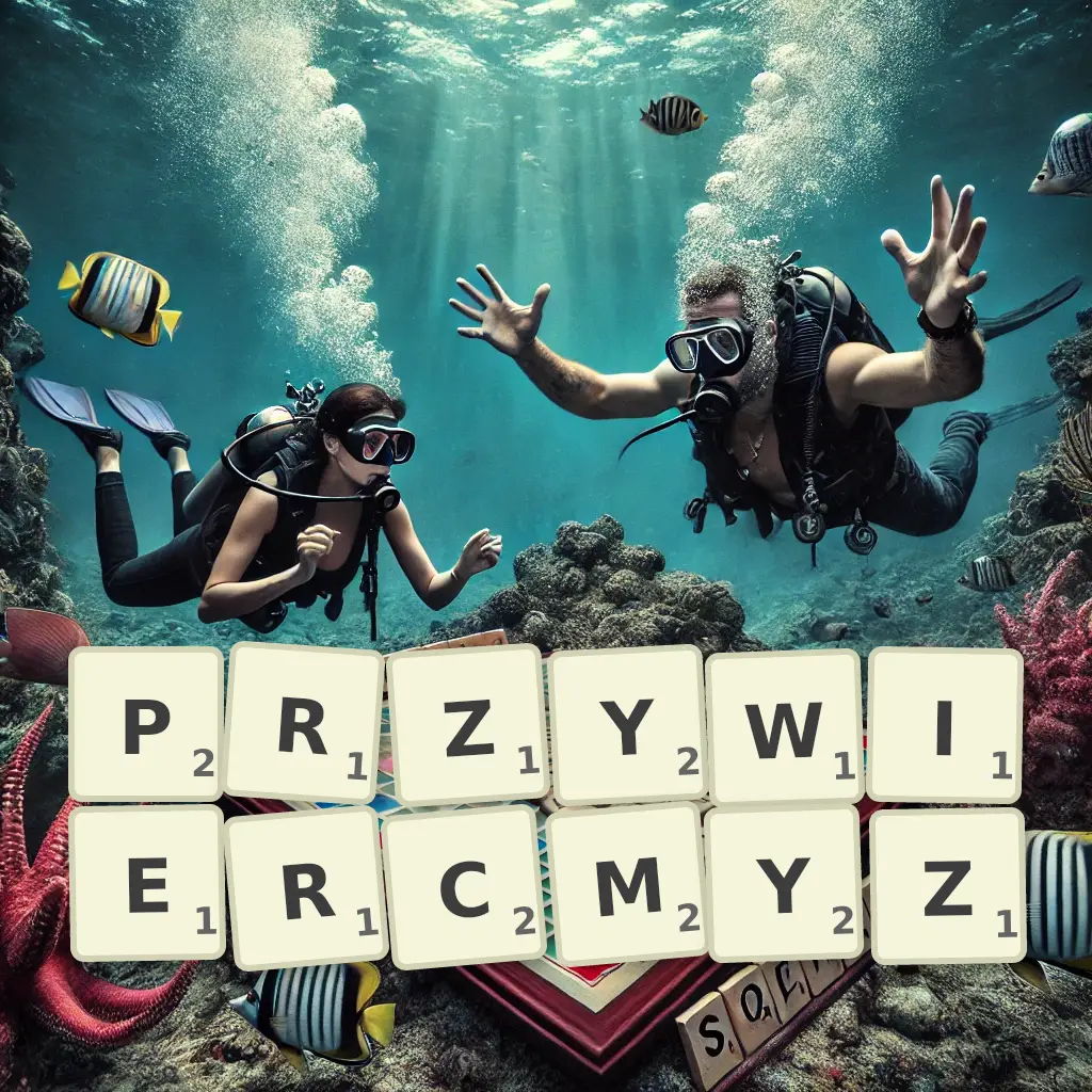 Słowa z liter PRZYWIERĆMYŻ