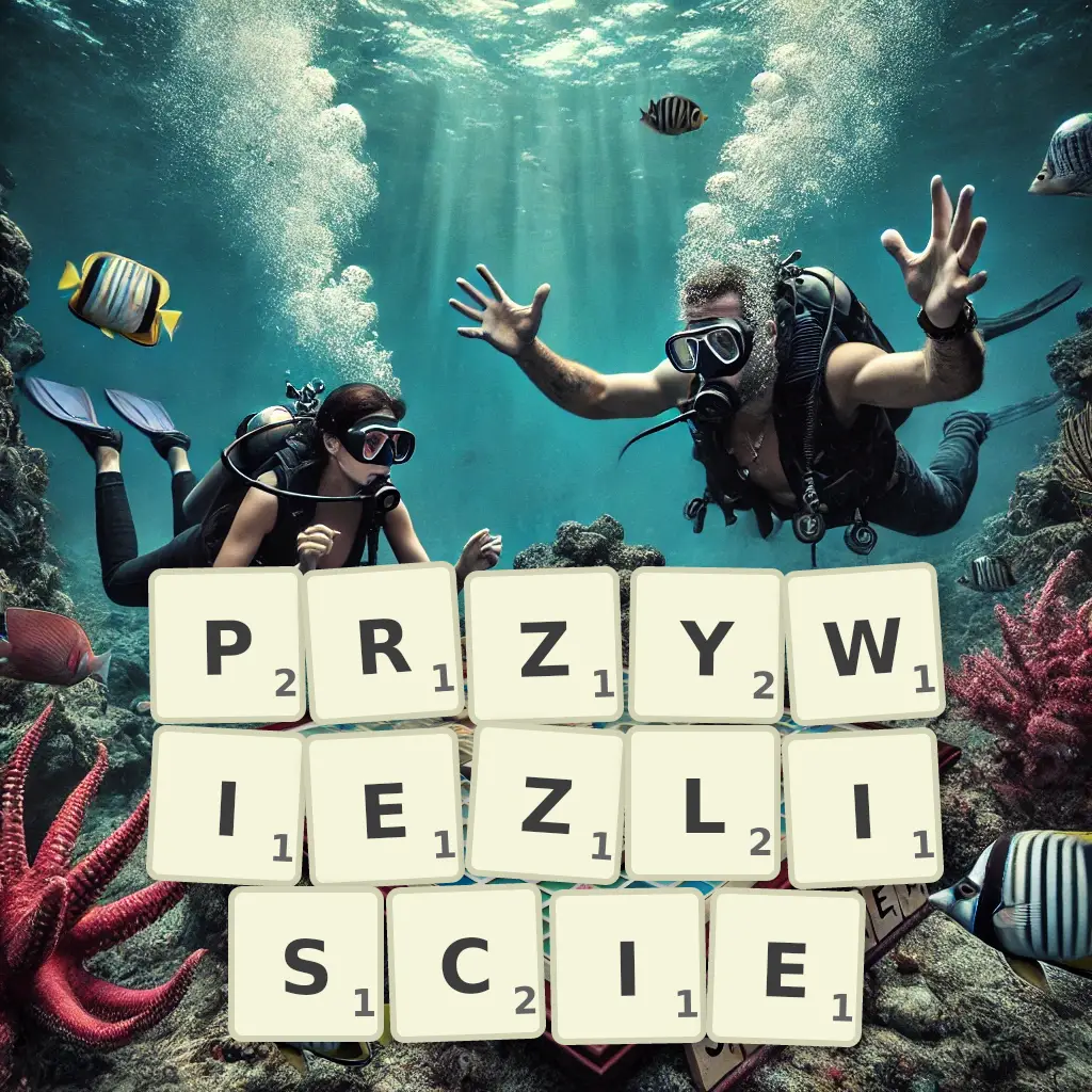Słowa z liter PRZYWIEŹLIŚCIE