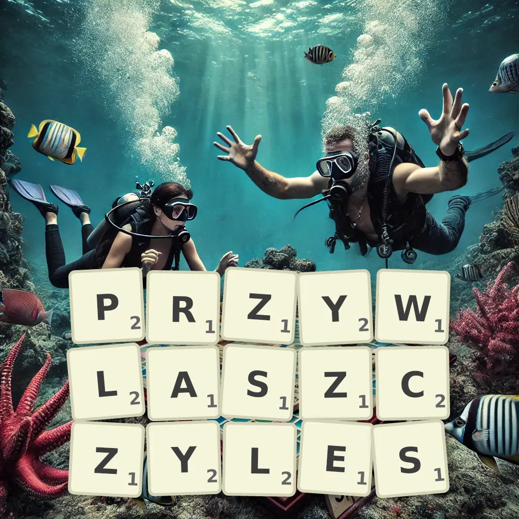 Słowa z liter PRZYWŁASZCZYŁEŚ