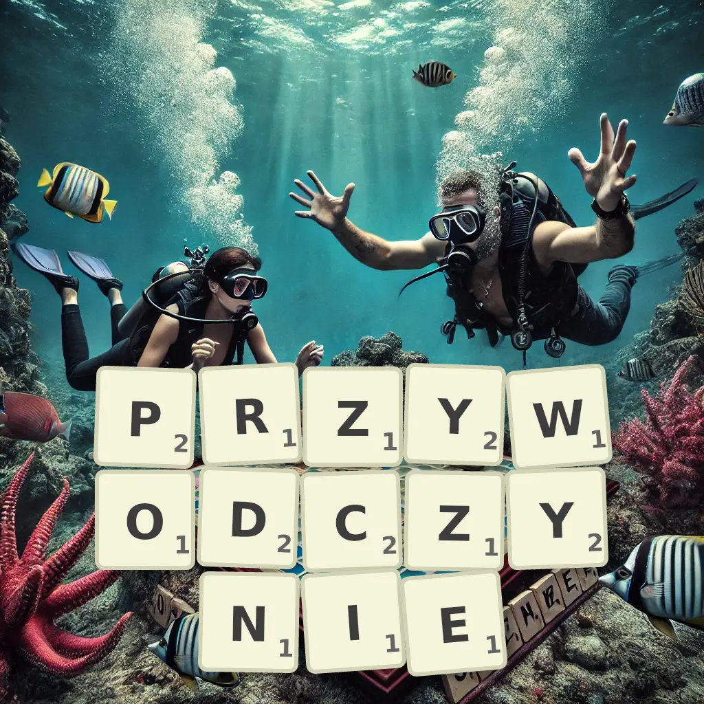 Słowa z liter PRZYWÓDCZYNIĘ