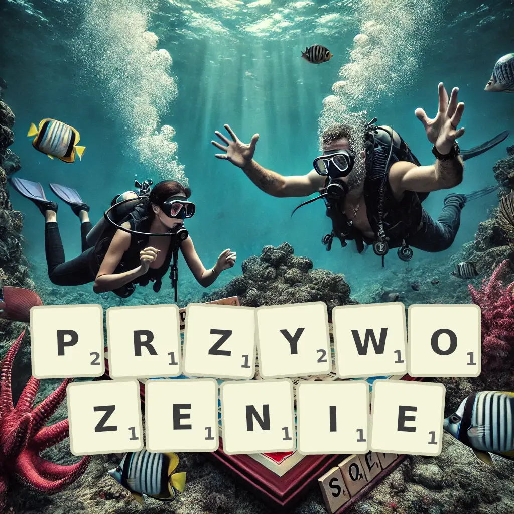 Słowa z liter PRZYWOŻENIE