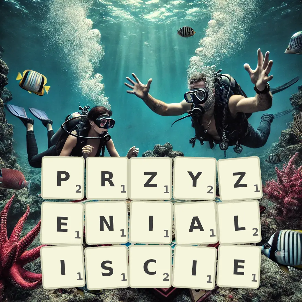 Słowa z liter PRZYŻENIALIŚCIE