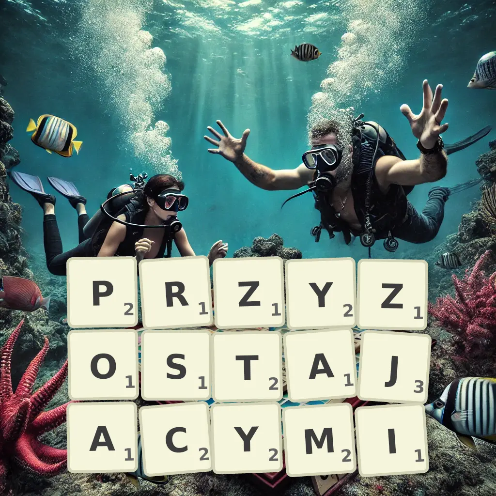 Lista słów z liter PRZYZOSTAJĄCYMI Słowa z liter PRZYZOSTAJĄCYMI