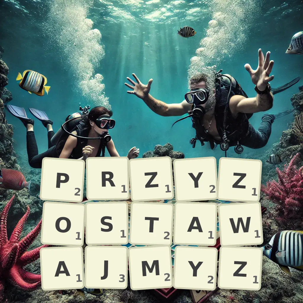 Słowa z liter PRZYZOSTAWAJMYŻ