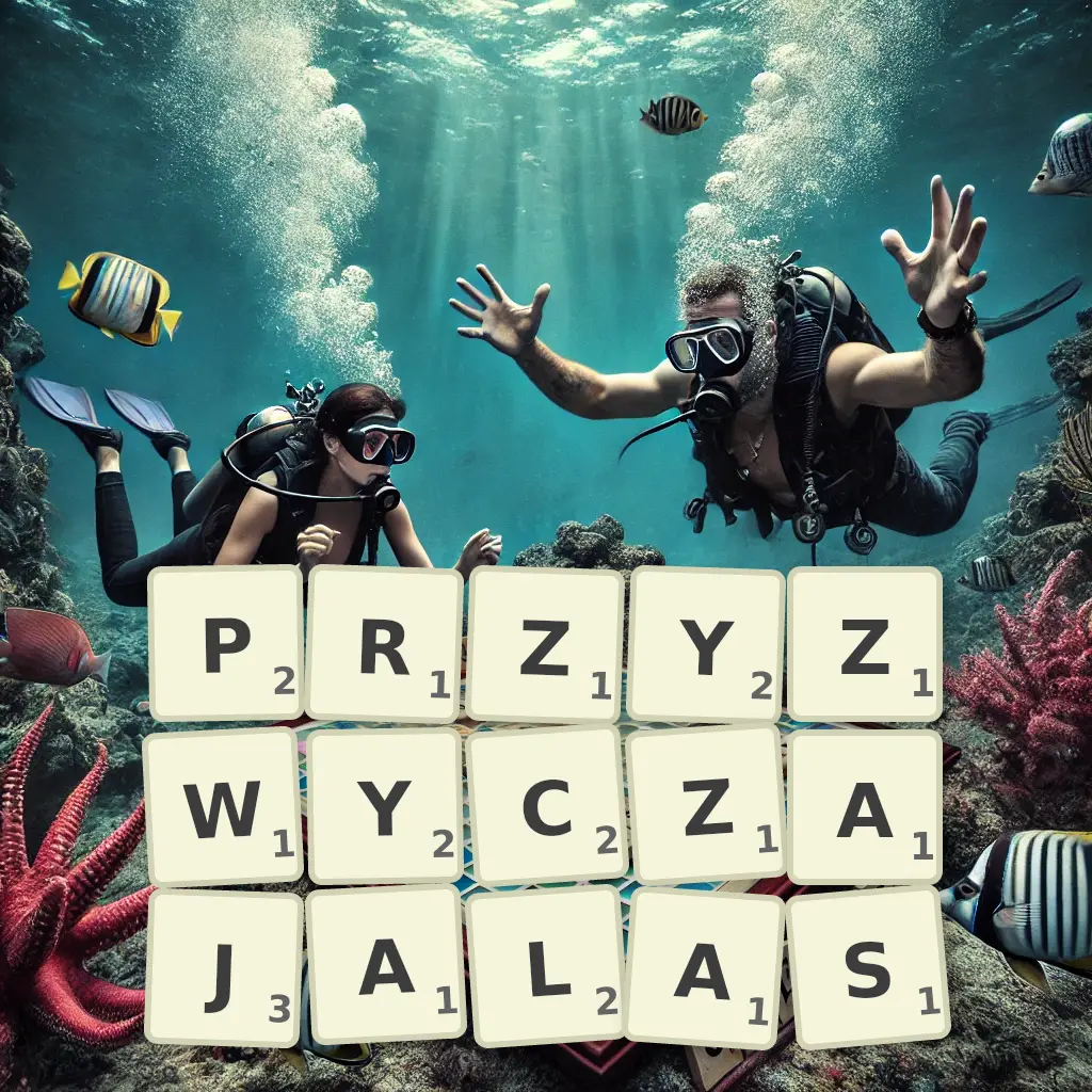 Słowa z liter PRZYZWYCZAJAŁAŚ