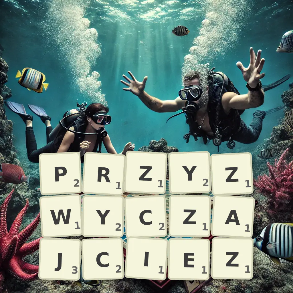 Słowa z liter PRZYZWYCZAJCIEŻ