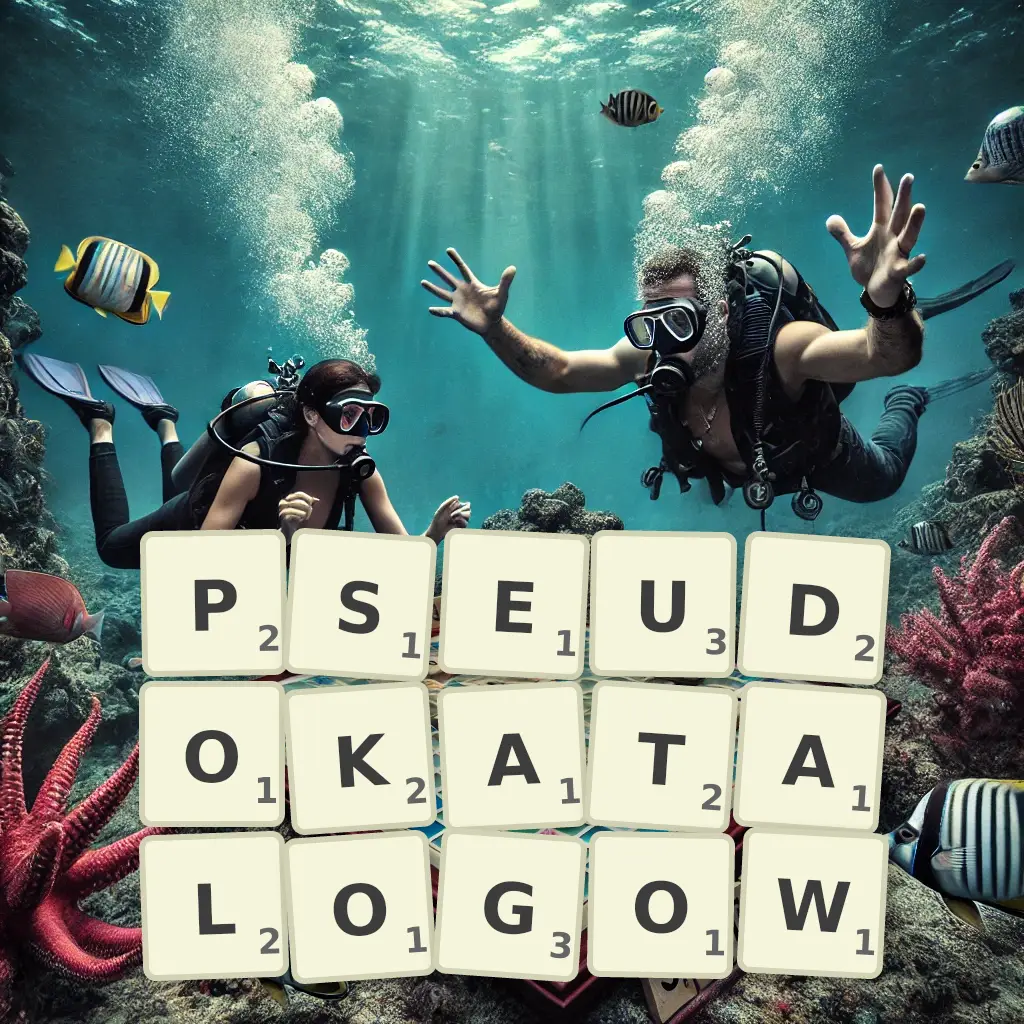 Słowa z liter PSEUDOKATALOGÓW