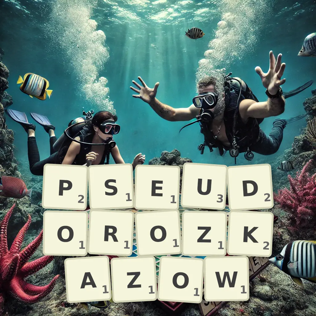 Słowa z liter PSEUDOROZKAZÓW