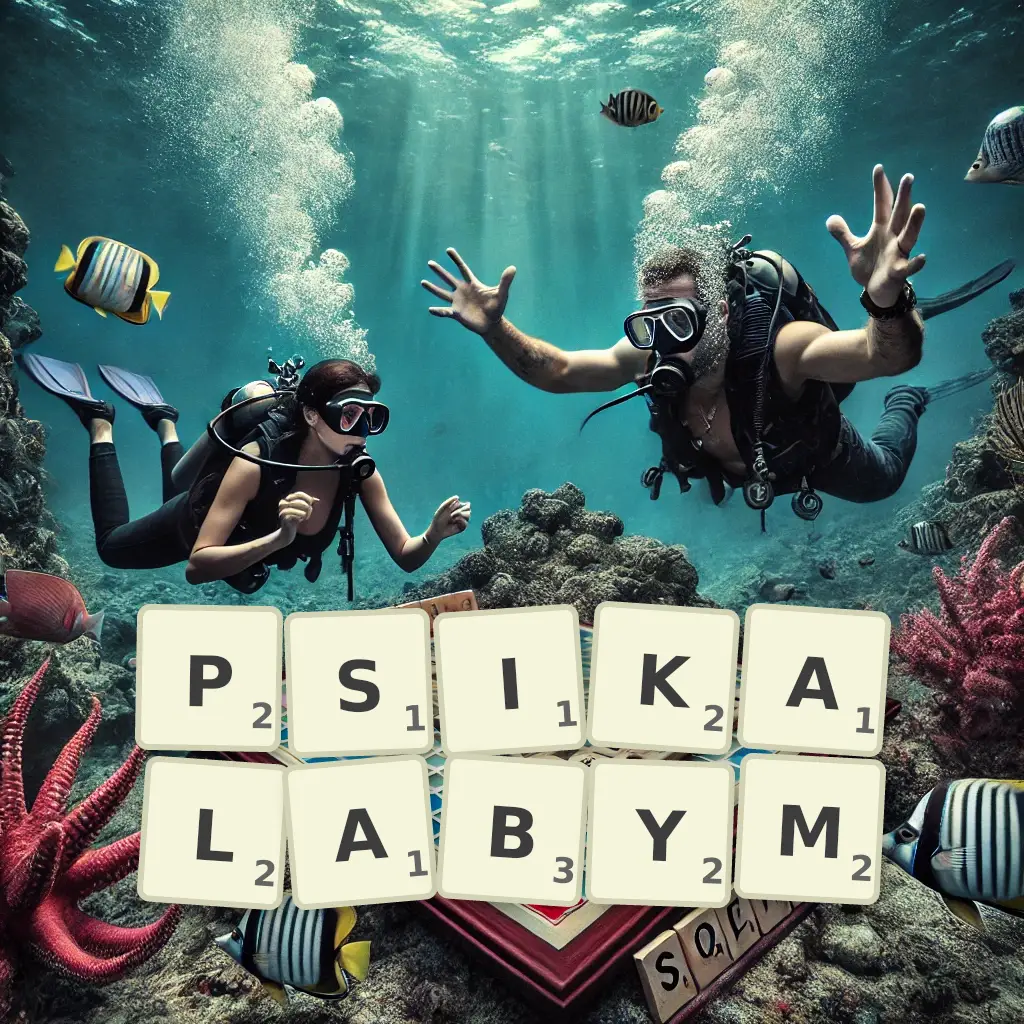 Słowa z liter PSIKAŁABYM
