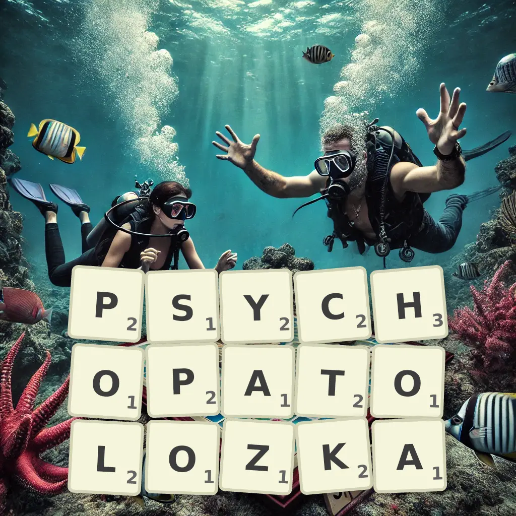 Słowa z liter PSYCHOPATOLOŻKĄ