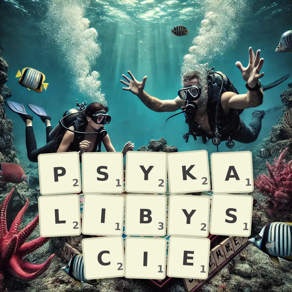 Słowa z liter PSYKALIBYŚCIE