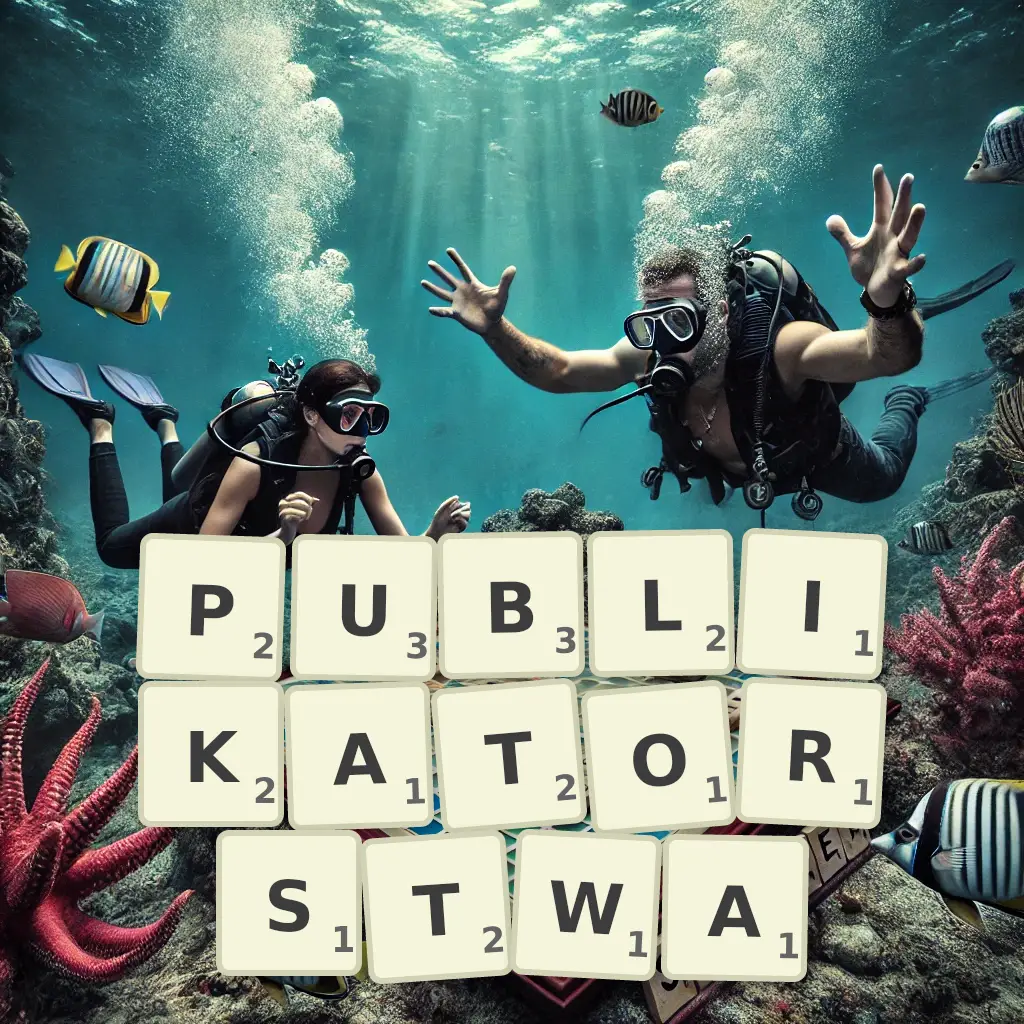 Słowa z liter PUBLIKATORSTWA