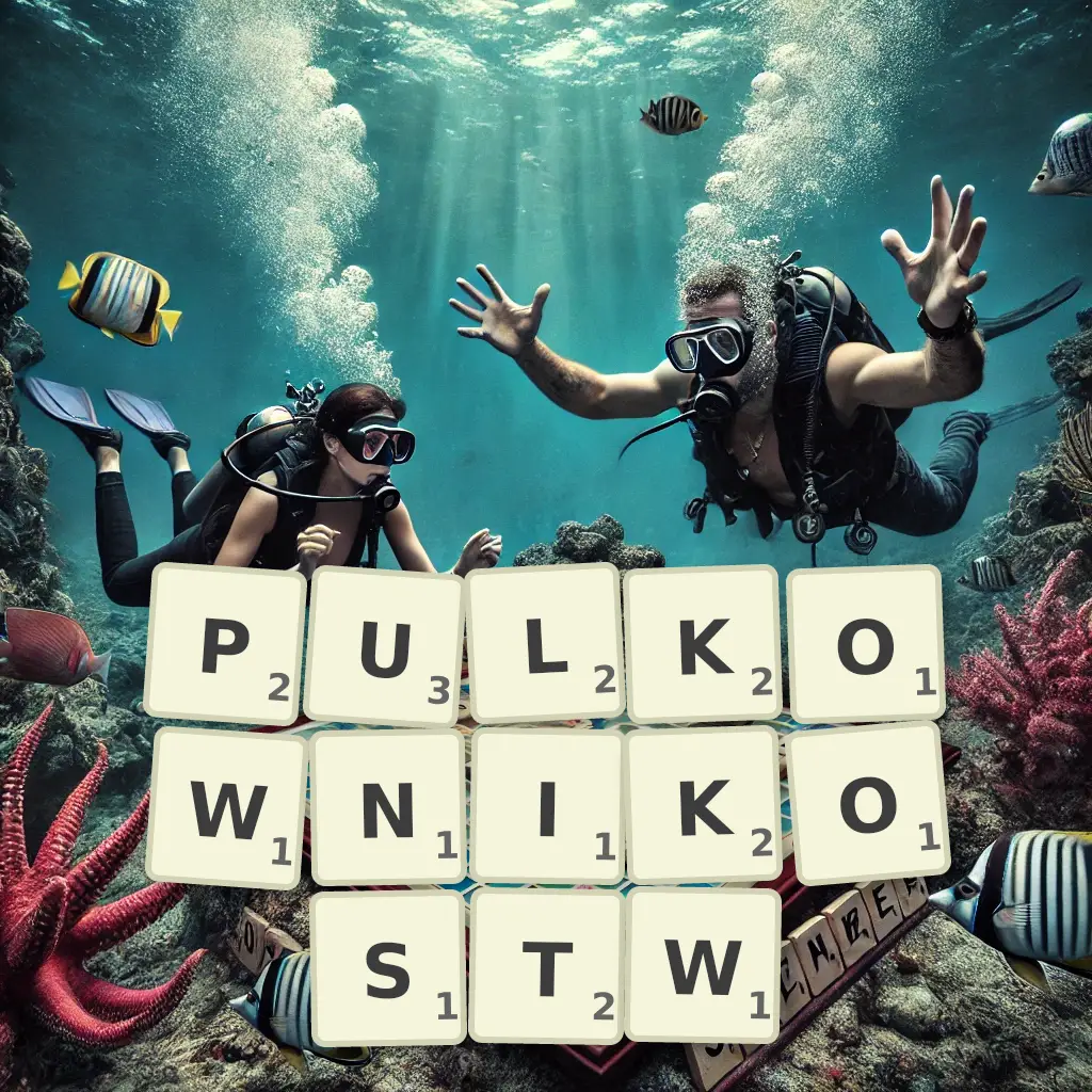 Słowa z liter PUŁKOWNIKOSTW