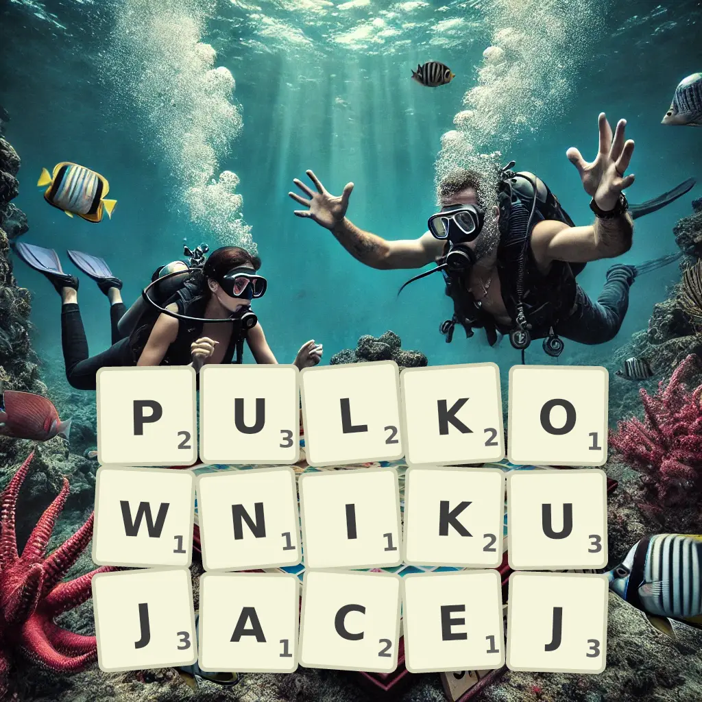 Słowa z liter PUŁKOWNIKUJĄCEJ