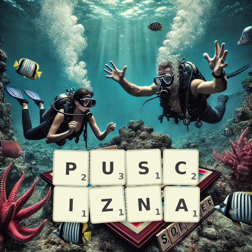 Słowa z liter PUŚCIZNĄ