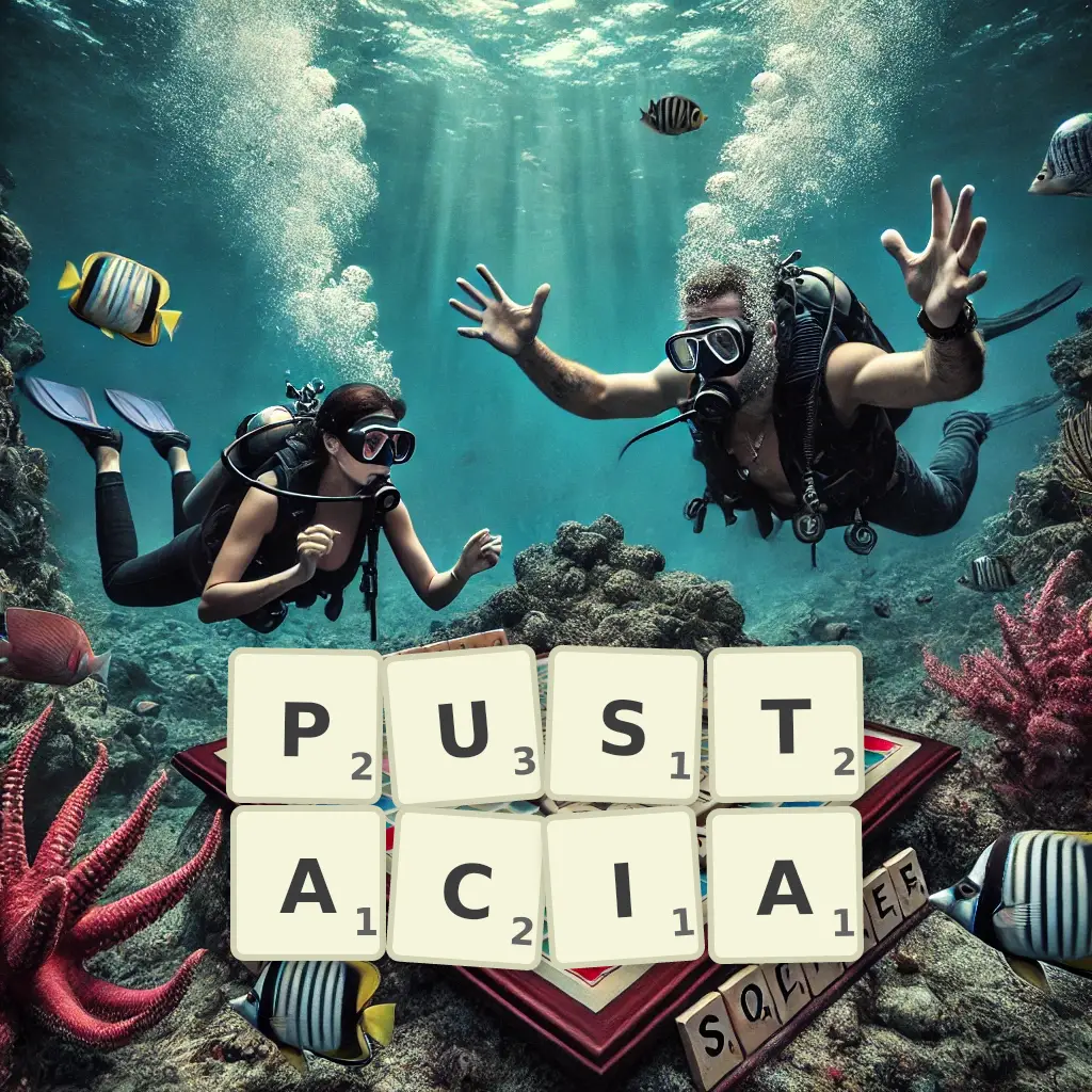 Słowa z liter PUSTACIĄ