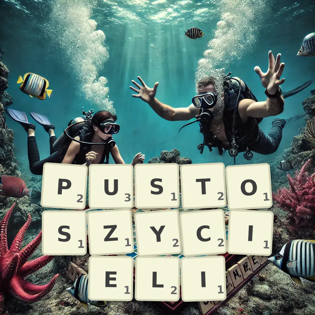 Słowa z liter PUSTOSZYCIELI