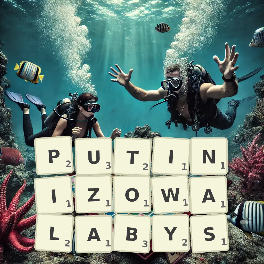 Słowa z liter PUTINIZOWAŁABYŚ