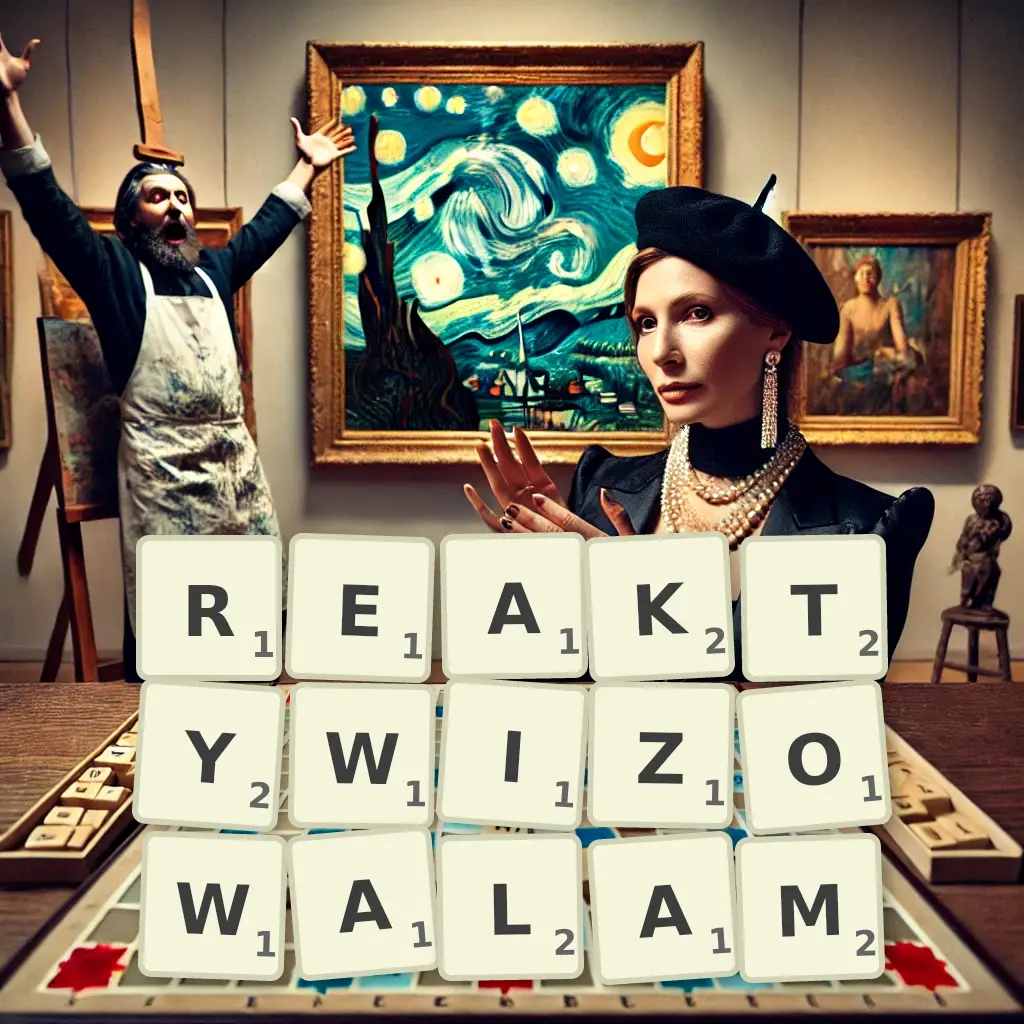 Słowa z liter REAKTYWIZOWAŁAM