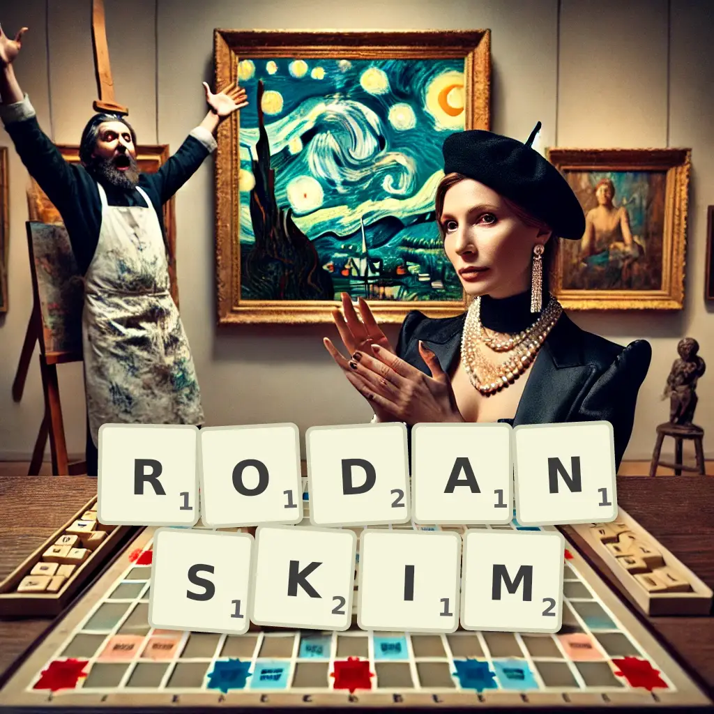Słowa z liter RODAŃSKIM
