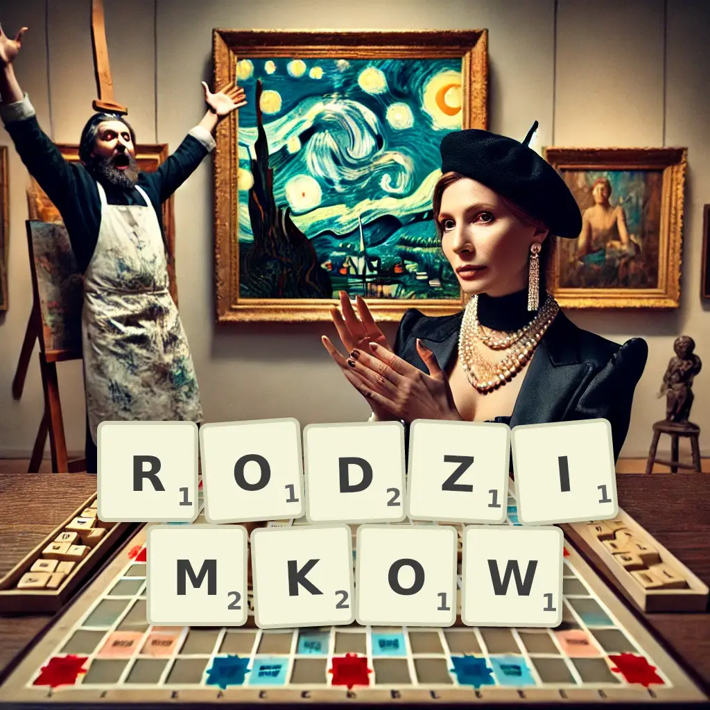 Słowa z liter RODZIMKÓW