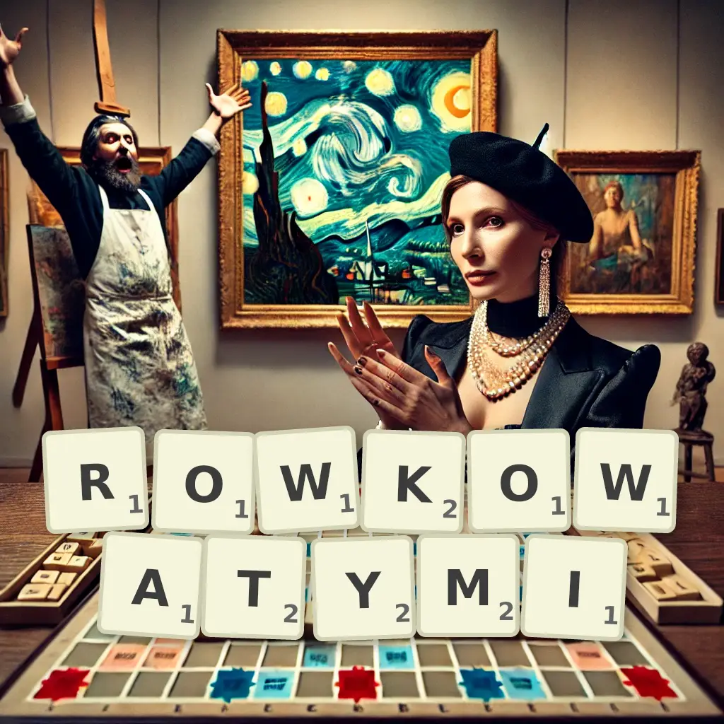 Słowa z liter ROWKOWATYMI