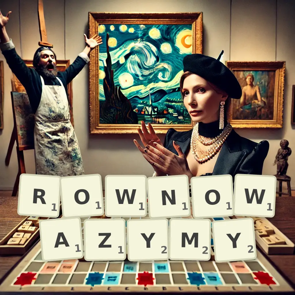 Słowa z liter RÓWNOWAŻYMY