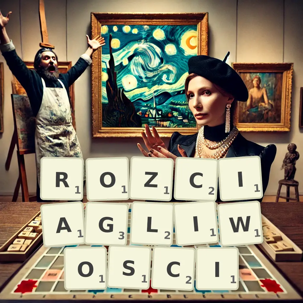 Słowa z liter ROZCIĄGLIWOŚCI