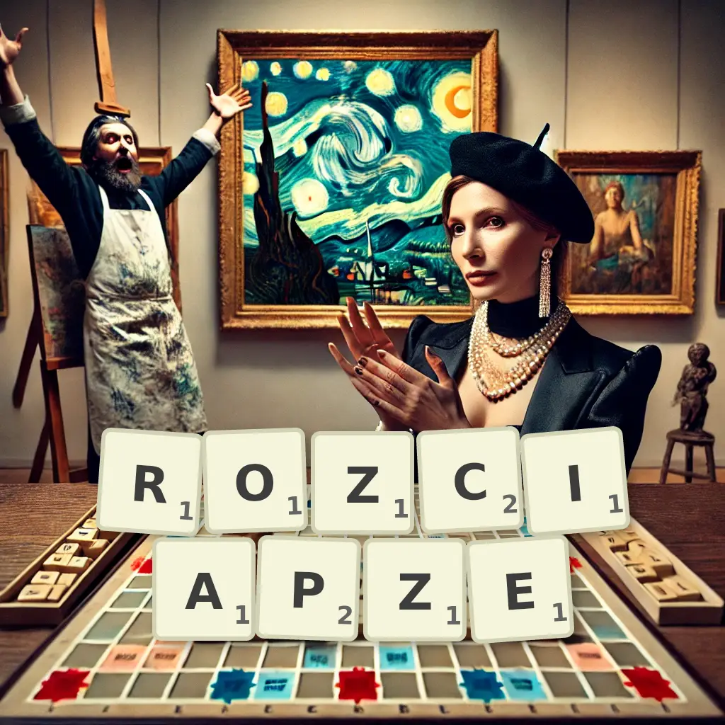 Słowa z liter ROZCIAPŻE