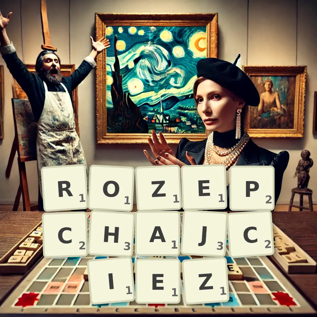 Słowa z liter ROZEPCHAJCIEŻ