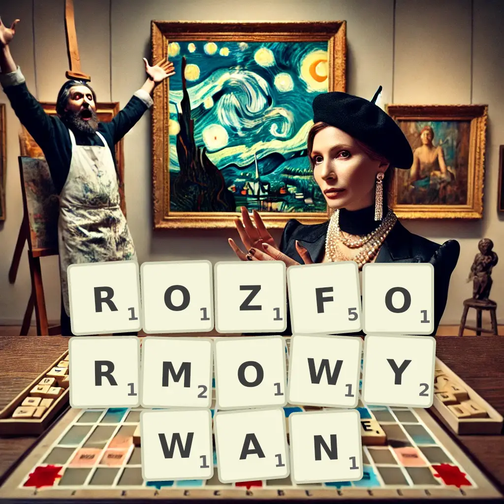Słowa z liter ROZFORMOWYWAŃ