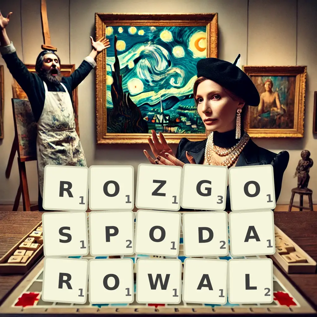 Słowa z liter ROZGOSPODAROWAŁ