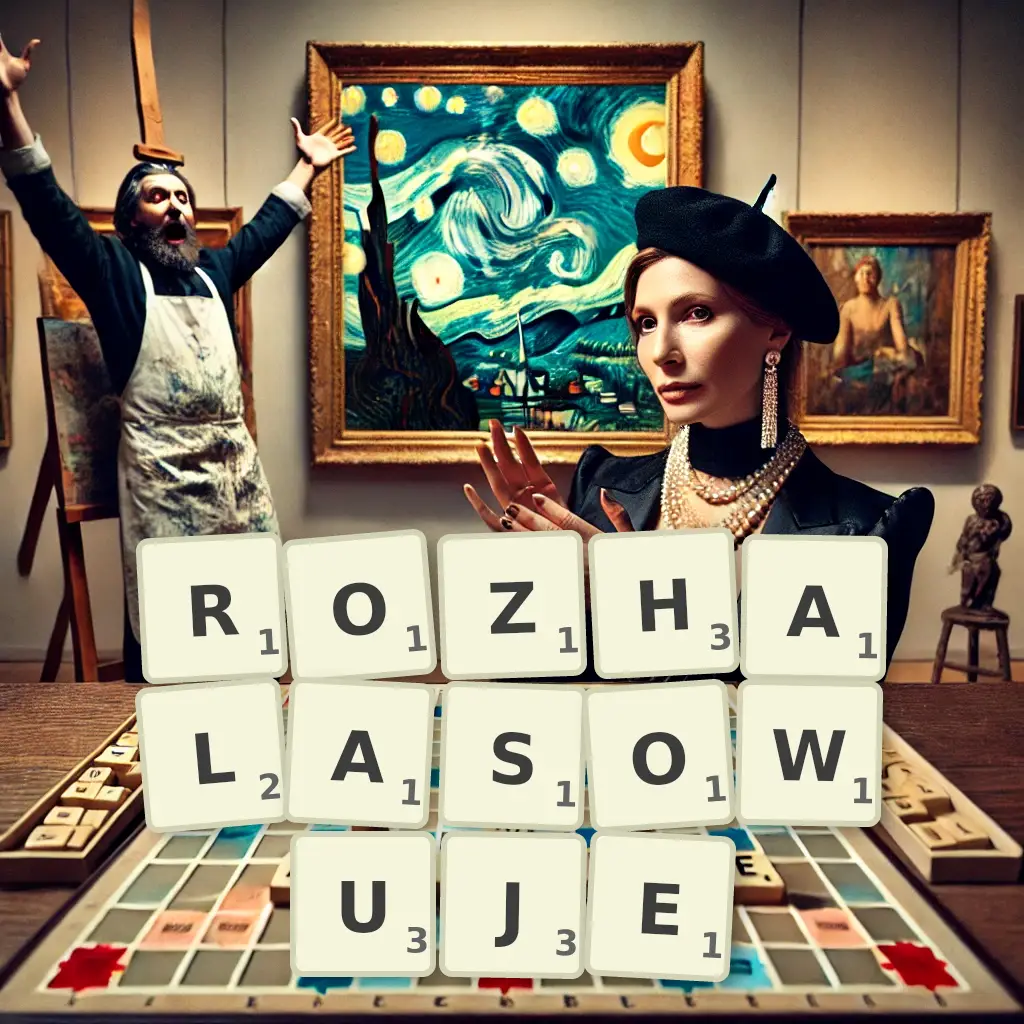 Słowa z liter ROZHAŁASOWUJĘ