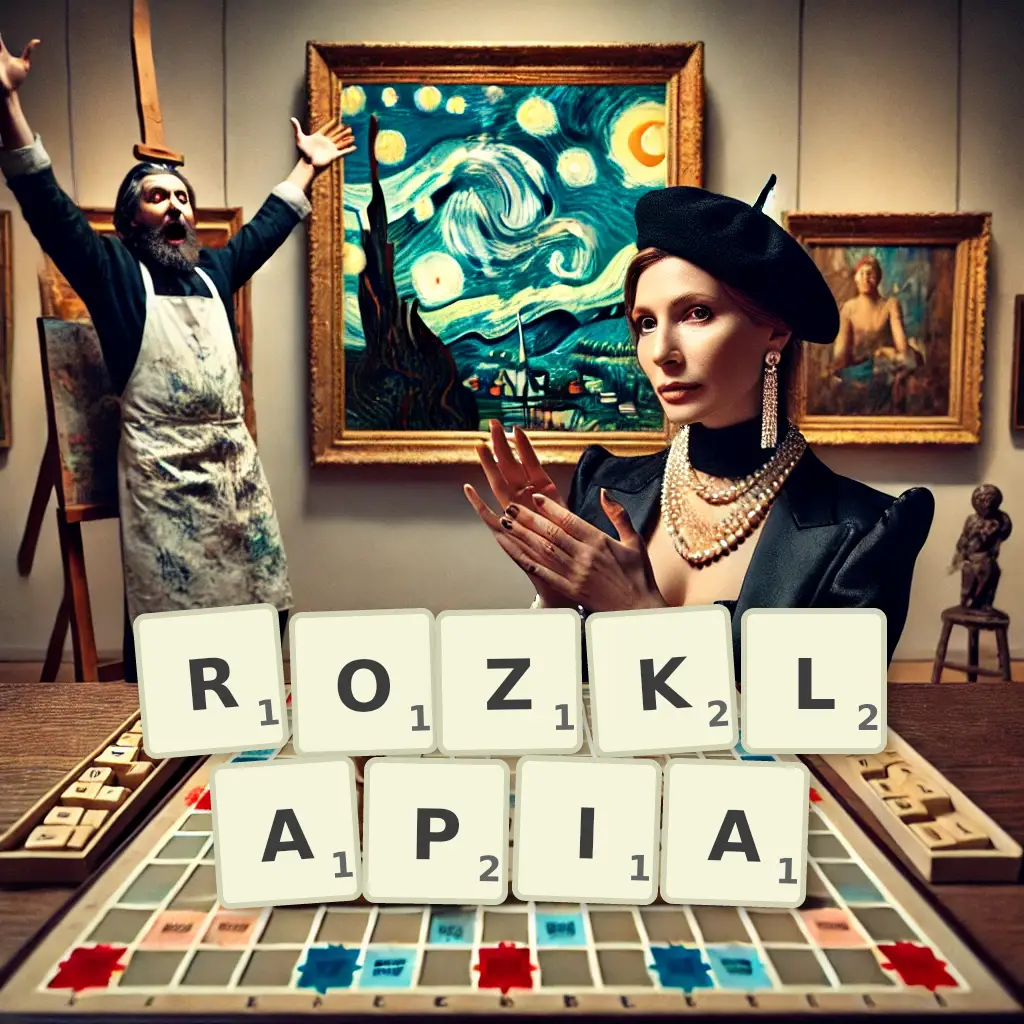 Słowa z liter ROZKLAPIĄ