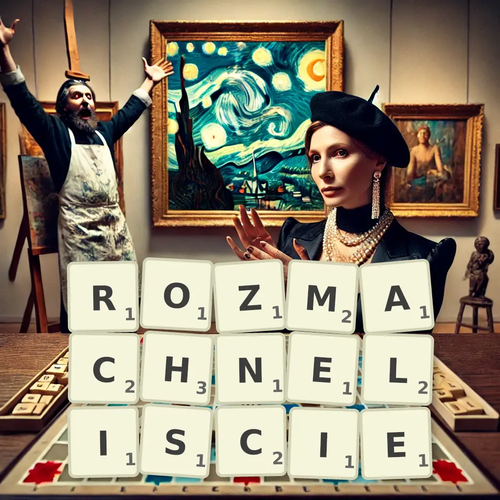 Słowa z liter ROZMACHNĘLIŚCIE
