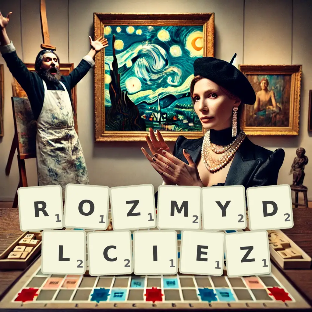 Słowa z liter ROZMYDLCIEŻ