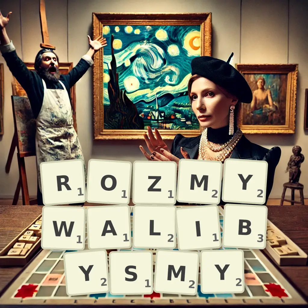 Słowa z liter ROZMYWALIBYŚMY