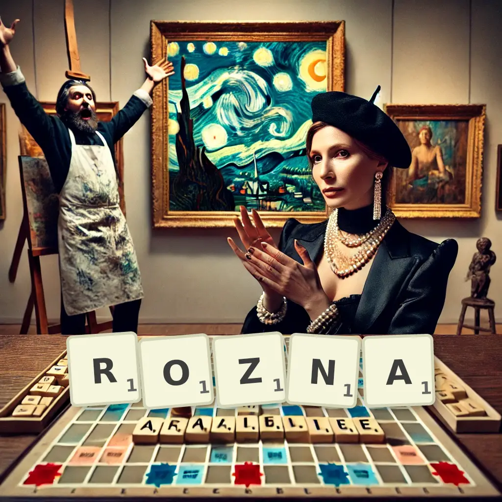 Słowa z liter ROŻNA