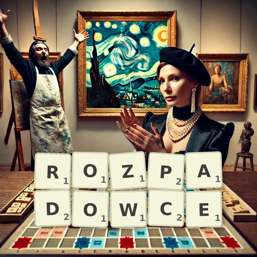 Słowa z liter ROZPADÓWCE
