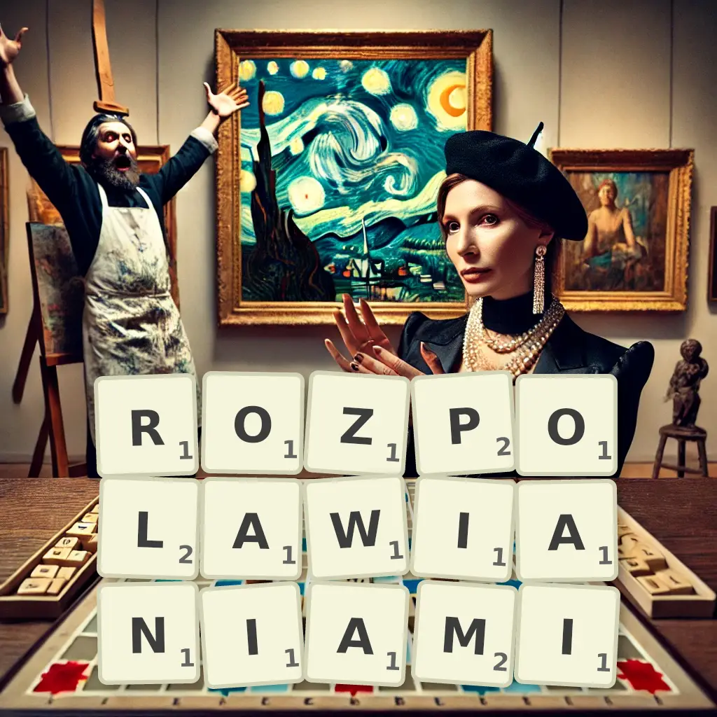 Słowa z liter ROZPOŁAWIANIAMI