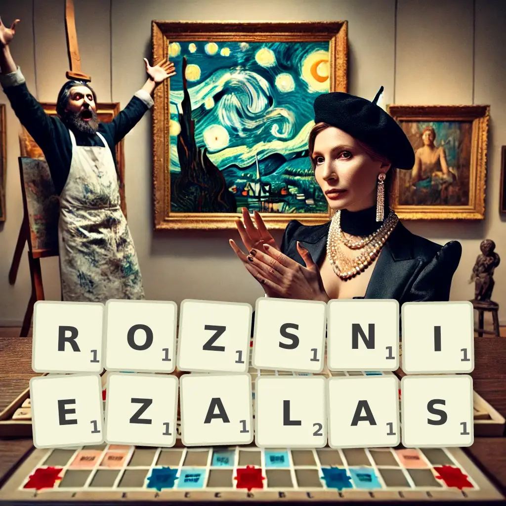 Słowa z liter ROZŚNIEŻAŁAŚ