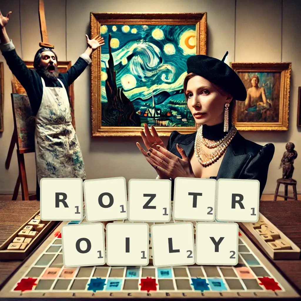 Słowa z liter ROZTROIŁY