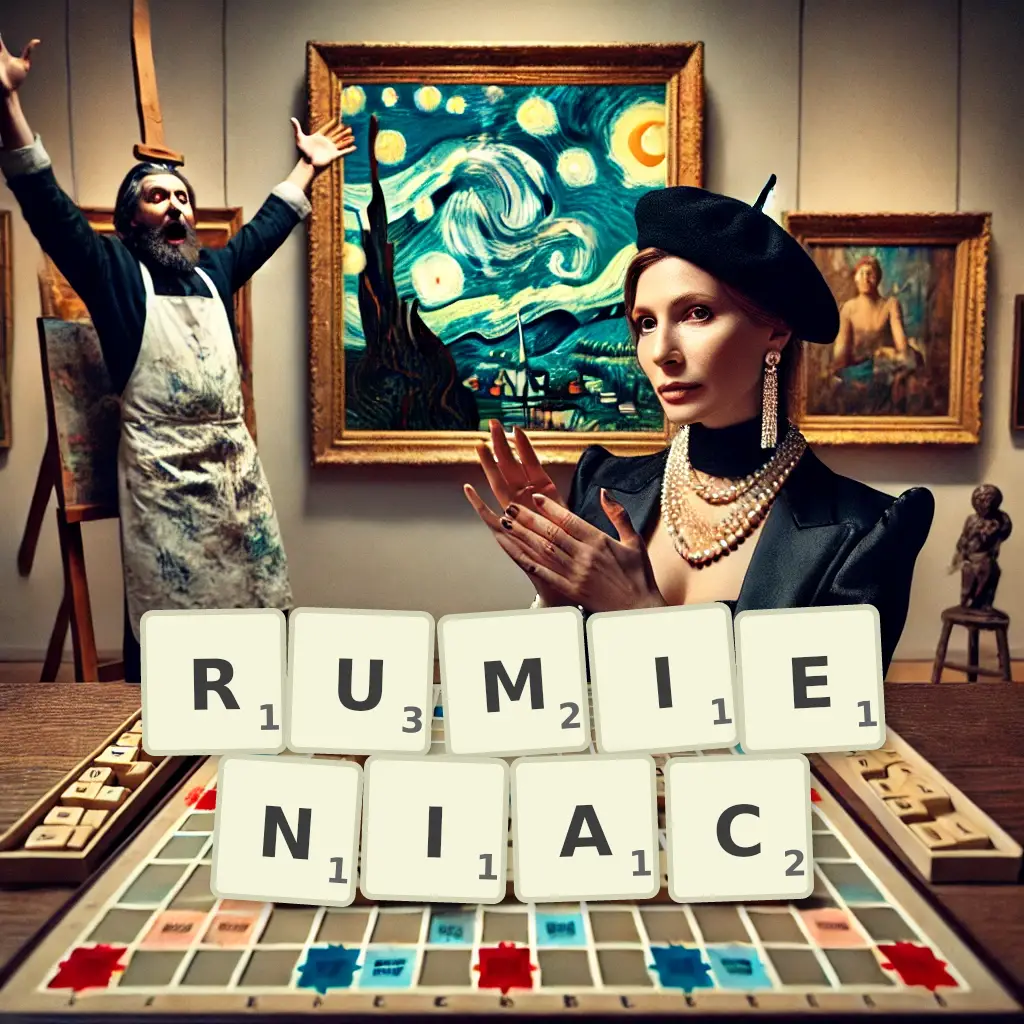 Słowa z liter RUMIENIĄC