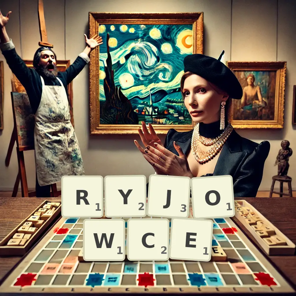 Słowa z liter RYJÓWCE