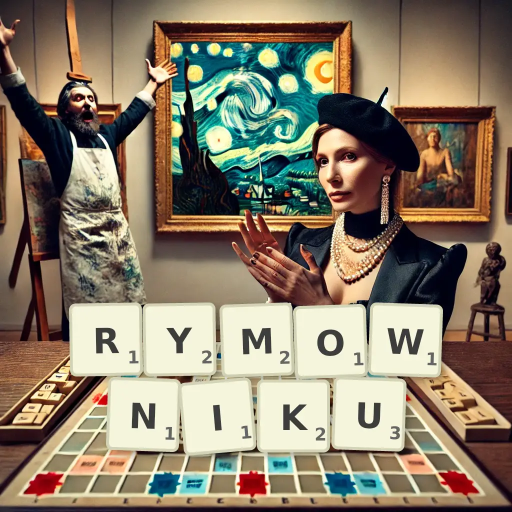 Lista słów z liter RYMOWNIKU Słowa z liter RYMOWNIKU