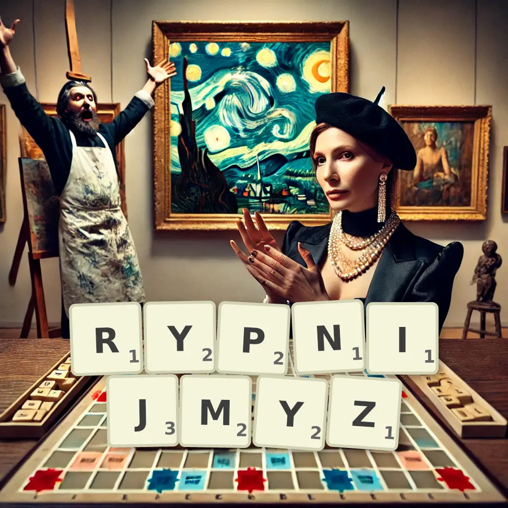 Słowa z liter RYPNIJMYŻ